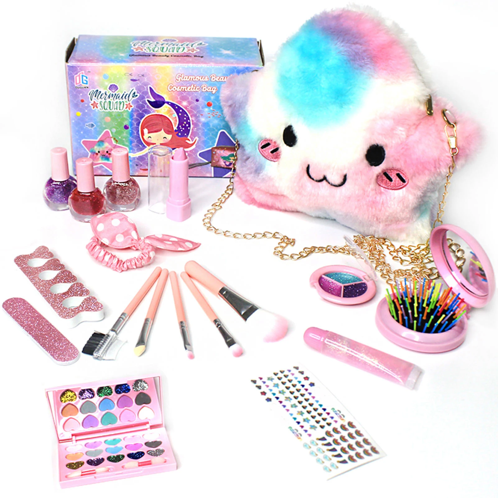 Pretend Play Suitcase Makeup Toys Set 