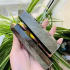 Point High Quality Natural Crystal Healing Stones Golden Sheen Obsidian Point Tower For Sale