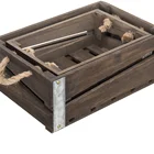 Crates Crate Hot Sale Customized Home Decor Rustic Wood Crates Pallet Large Wood Crate