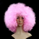 Fashion Synthetic Short Curly Wigs Afro Wave Natural Hair Wig Synthetic Wigs For Black Women
