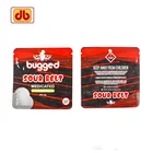 Pouch Food Food Composite 3 Side Heat Seal Flat Pouch Candy Food Bag Ziplock Plastic Packaging