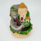 Customized Resin Crafts Battery-powered Indoor Water Fountain