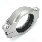 Pressure Joint 4'' 1500 PSI High Pressure SS304 SS316 Stainless Steel Grooved Coupling For Pipe Joint