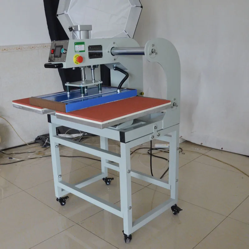 product semi autimatic 40cm60cm t shirts pneumatic heat press machine-6