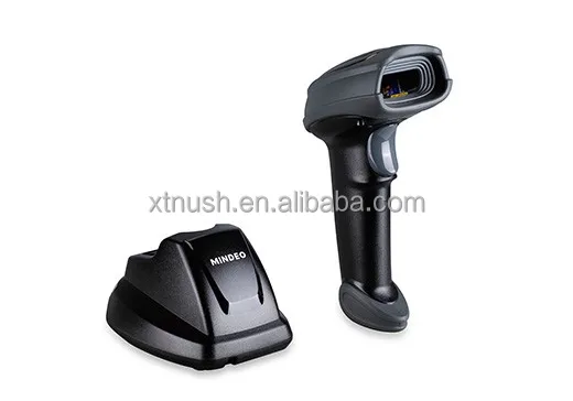 Mindeo CS2190 Cordless Handheld Laser 1D Barcode Scanner with 1-Year Warranty