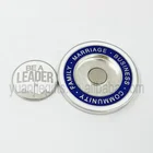 Chip Poker Custom Metal Golf Chip Company Logo Poker Chip Silver Metal Poker Chip With Ball Marker