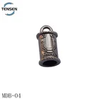 Beads Metal Beads Wholesale Stopper Beads Design Handmade Antique Nickle Metal Hang Pendant Charm For Necklace