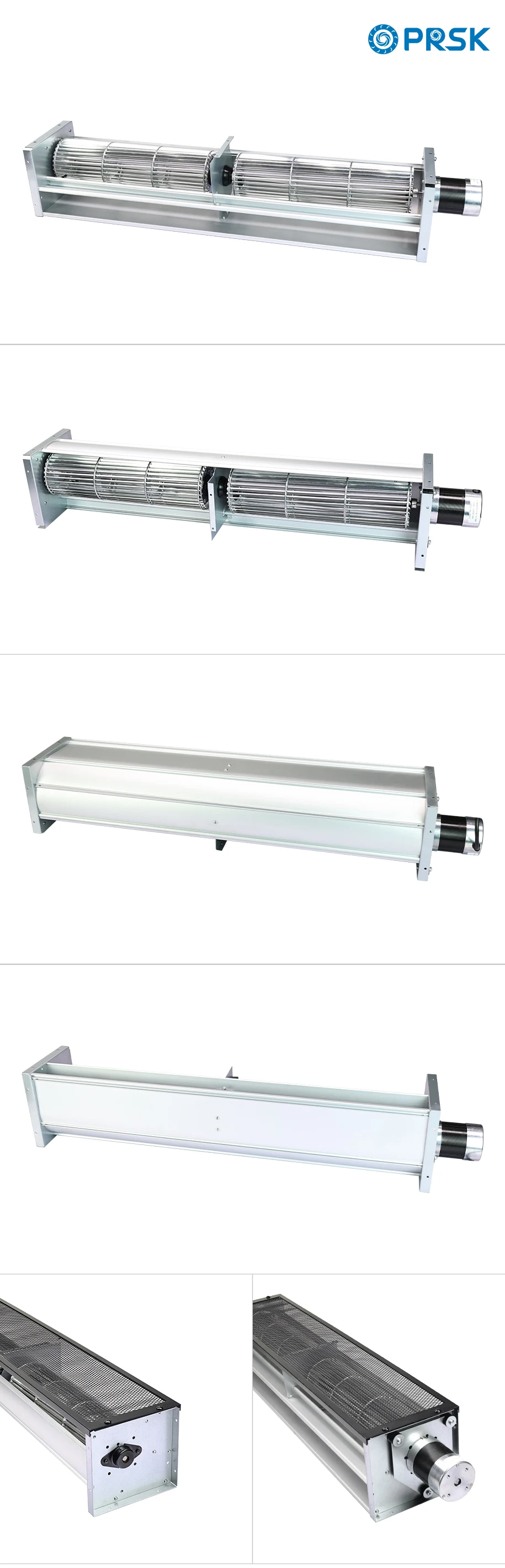 Cross Flow Fan, PRSK, 12V, 24V, 82mm - detail 2