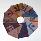 2021 New Design Embroidered Keffiyeh Scarf Multi-Color Muslim Shawl Scarf Yemeni Turban Cloth CX001