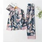 Sleepwear Pajama Sleepwear Sets Wholesale Comfortable Sleepwear Cotton Printed Luxury Custom Pajama Set For Women