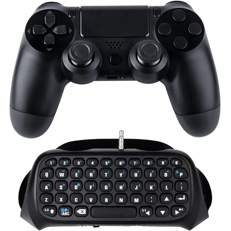 buste Mammoet Het formulier Wireless Gamepad Keyboard With Headset Audio Jack Connection Port For Sony  Playstation 4 Ps4 Dualshock Controller - Buy Pc Wireless Bluetooth Gamepad  Keyboard For Ps4,Wireless Keyboard Gamepad,Jite Joystick Gamepad Product on  Alibaba.com
