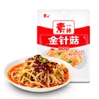 Vegetable Snacks Snack Healthy Chinese Spicy Vegetable Snacks Cooked Flammulina Mushroom Snack