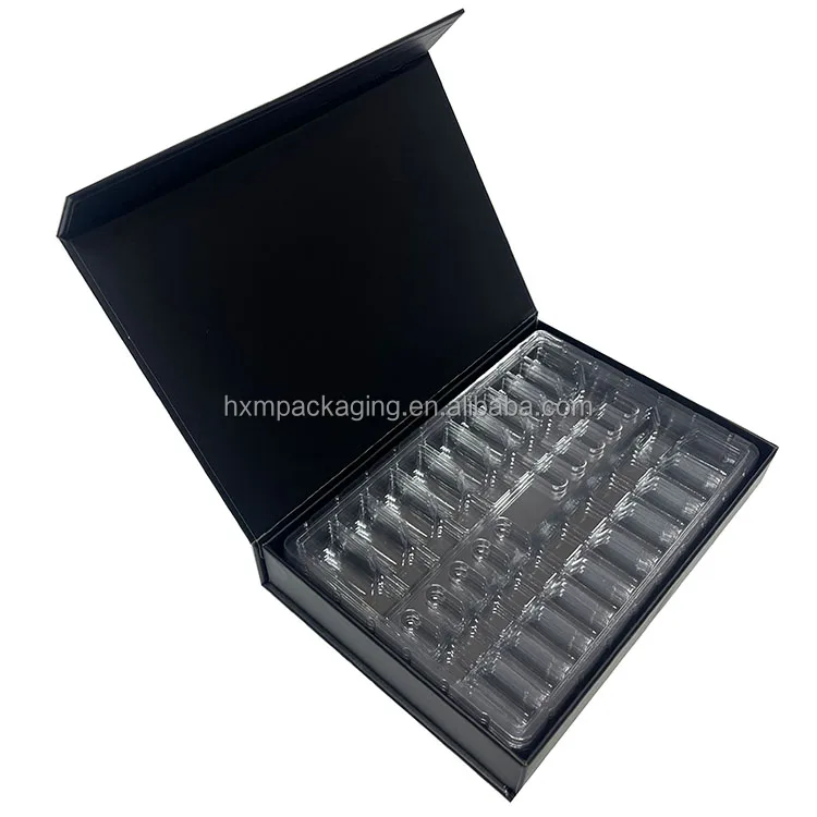 Premium Luxury Large Matte Rigid Paper Cardboard Black Foldable Empty Magnetic Closure Custom Logo Gift Box Packaging supplier
