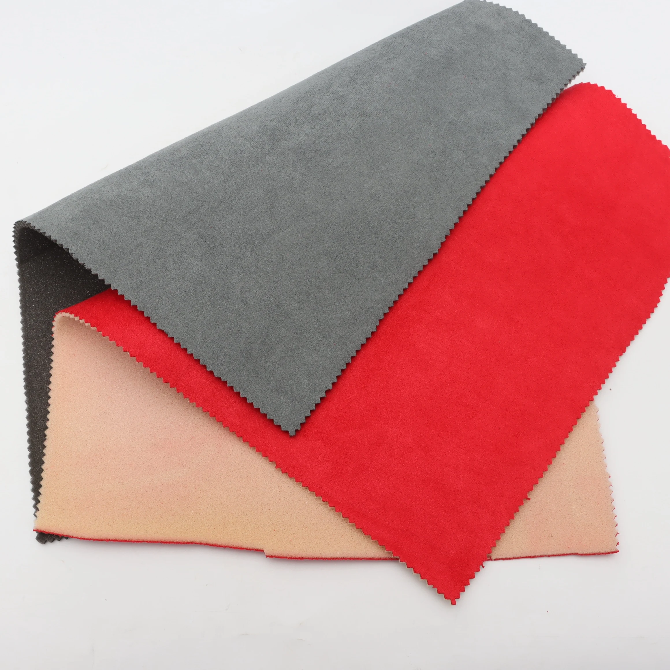 Excellent Environmental Premium Quality Suede Composite Car Seat Interiors Headliner Liners Foam Laminated Fabric Customized manufacture