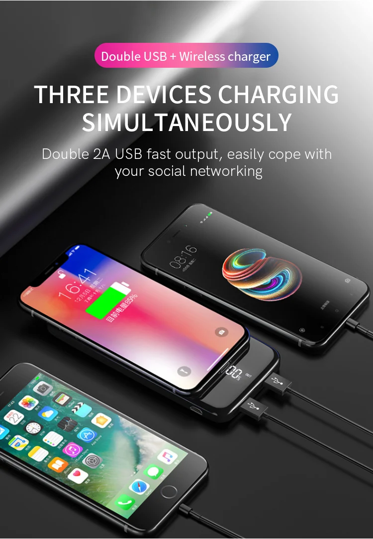 High Quality Cordless Power Bank Charger
