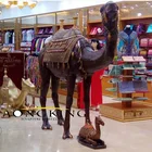 Arts Statue Art Decor Arts And Crafts Design Bronze Camel Animal Statue For Public Decoration