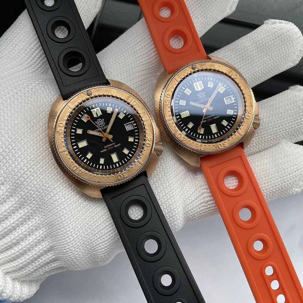 New Arrival Watch Sd S Steeldive Brand Cusn Bronze Case M