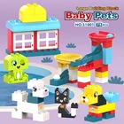 Toy Diy Compatible Plastic Brick Toy DIY Block Building Block Set With Competitive Price For Kids