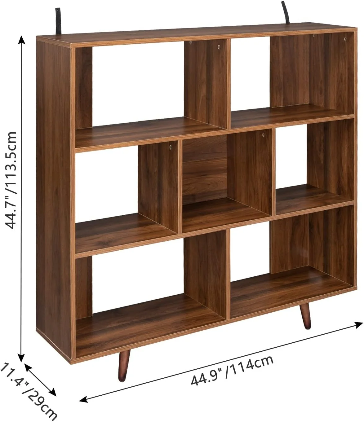 Hot Selling Modern Style 5-Tier Bookcase modern wooden book shelf display bookshelf for living room furniture