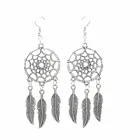 Color Earrings Cheap Price White Color Blue Color Channel Setting Inlay Technology Earrings