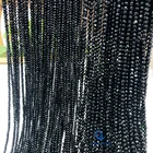 Beads YIWU Wholesale Jewelry Accessory Per Strand/String Price Natural Crystal 2.5MM Black Spinel Faceted Gemstone Beads