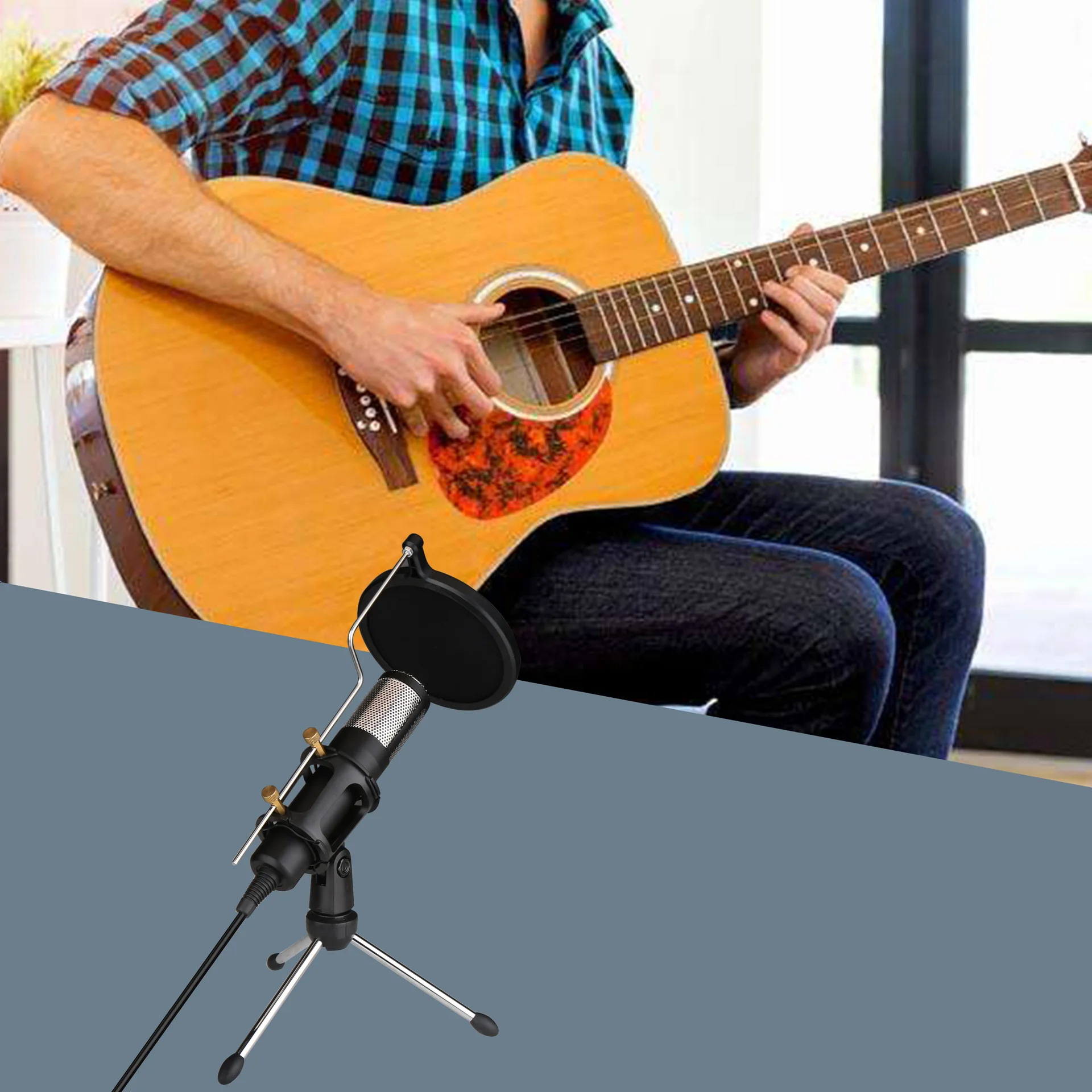 cross-border computer recording sound card integrated live broadcast device USB live broadcast microphone microphone