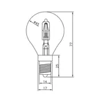 Halogen Bulb Oven Bulb 40w Amazon Hot Sale G45 Golf SES E14 Halogen UK 40W Oven Bulb