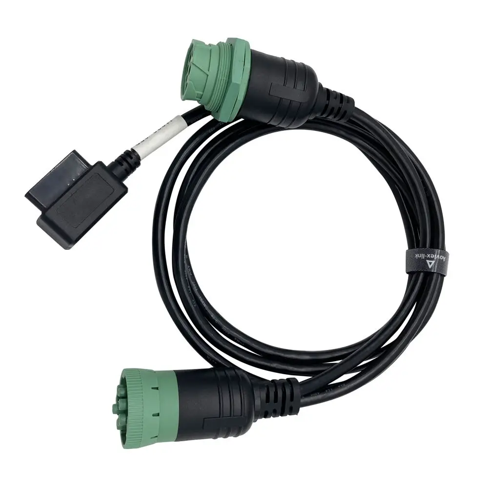 J1939 9pin Male To Female & 16pin Obd Female Y Splitter Cable Heavy Duty  Truck Vehicle Diagnostic Cable - Buy J1939 To Obd2 Adapter J1939 Splitter Y  Cable J1939 9 Pin Deutsch