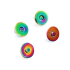 Bag Magnetic Wholesale Rainbow Bag Magnetic Button Purse Magnetic Snap
