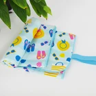 Towel Custom Double Side Digital Printed Quick Dry Suede Microfiber Swimming Towel