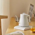 Kettle Coffee Gooseneck Spout Hand Drip Stainless Steel Pour Over Coffee Kettle With Thermometer