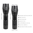 Rechargeable T6 Flashlight Xml T6 Flashlight Multipurpose Aluminium Waterproof Military Hunting 1000m Long Range 18650 Rechargeable Xml T6 Led Torch Tactical Flashlight