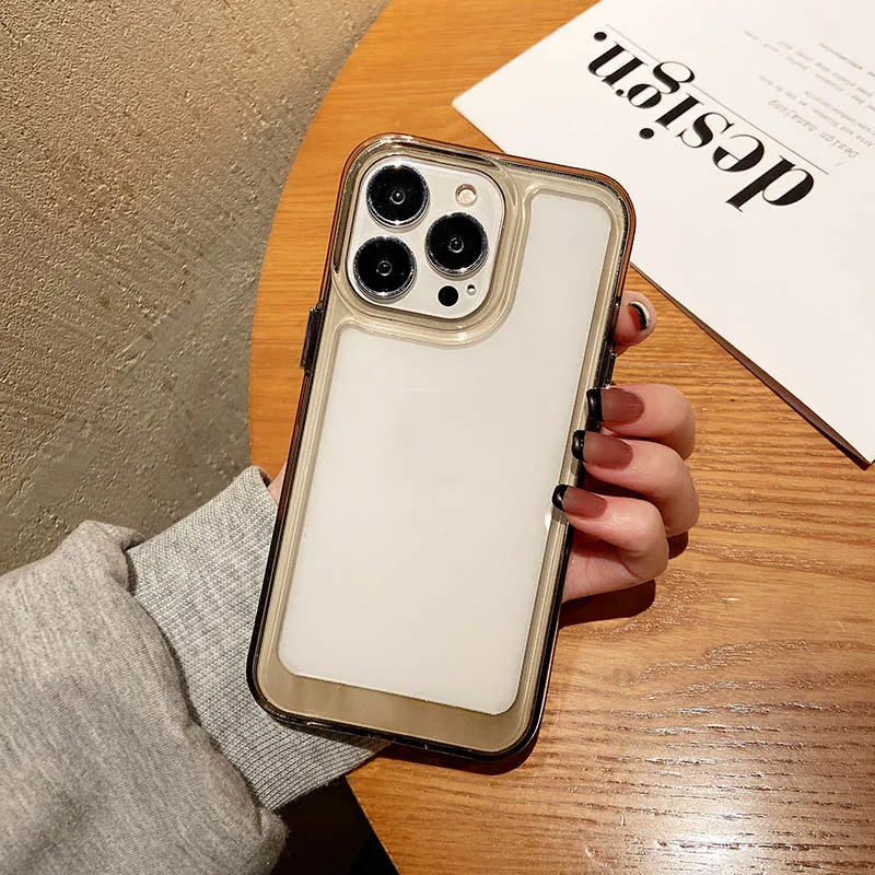 Best Selling New Second Generation Luxury Clear Acrylic Mobile Phones Cases 2021 For Iphone 13