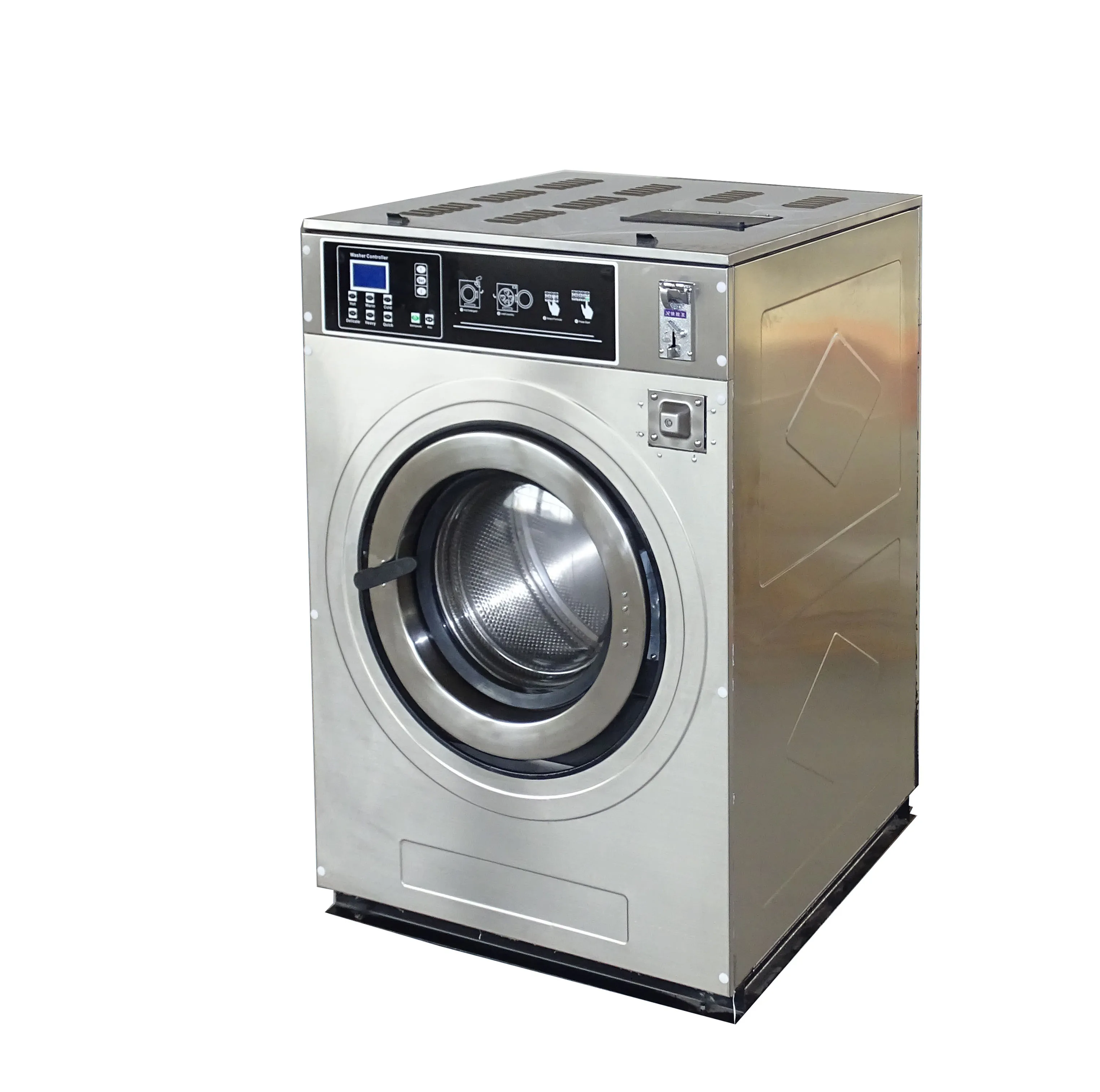 Front Loading Card Token Coin Operated Washer Washing Machine For Laundry -  Buy Token Washer,Coin Washing Machine,Front Loading Coin Washing Machine  Product on Alibaba.com