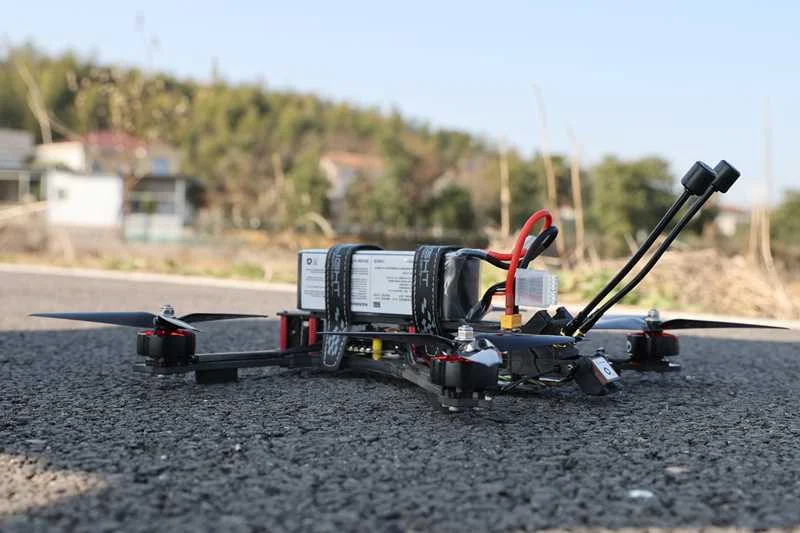 Carbon Fiber 5.8G 3W 7 inch FPV Freestyle Drone Professional Drone Long Flying Time Night Camera FPV Racing Drone factory