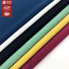 Fabric 80S Mercerized Yarn Interlock Fabric 100% Knitted Cotton Fabric For Shirts
