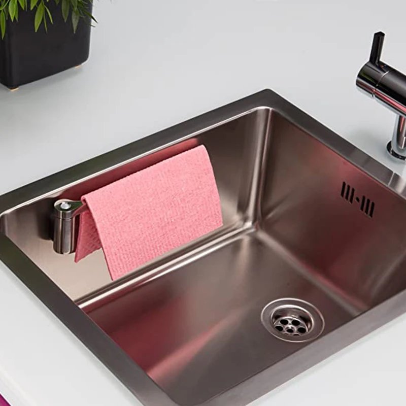 Towel Holder Works In Stainless Steel Sinks Kitchen