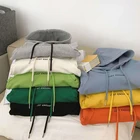 Hoodies Wholesale 100% Cotton Boys Solid Color Letter Printing Hoodies Kids