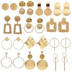 Earrings Popular Retro Metal Luxury Earrings Women's Large Hoop Earrings Women's Suit Wholesale