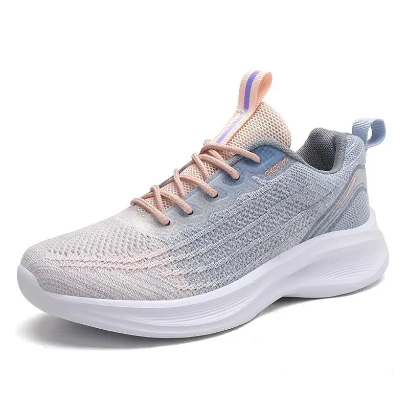 Hot sale outdoor running Comfortable Anti-slip Light Weight Breathable Women's sport Shoes