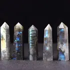 Labradorite Natural Labradorite Hexagonal Prism Single Pointed Prism Moonstone Prism Moonstone Column