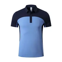 Wholesale Bulk Custom Patterns Summer Short Sleeve Sportswear Breathable Spandex Men Polo T Shirt With Buttons