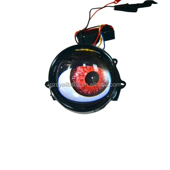 Gm motorcycle modified dynamic Demon Eye LED headlights Flashing multi-mode motorcycle headlights