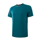Shirt Custom Logo Pattern Men Quick Drying Stitching Mesh Fabric Running T Shirt