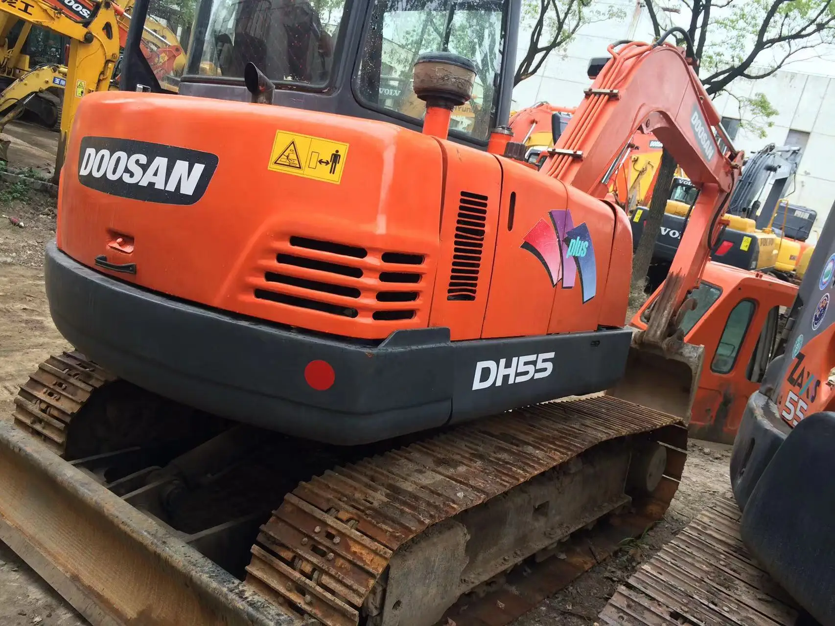 Doosan Dh55 Dh60 Dx60 Excavator Mini Crawler Excavator Cat Excavator