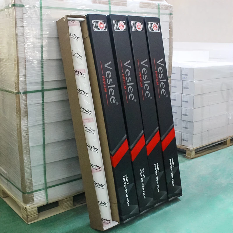 7.5mil Hydrophilic Coating Luxury Design TPU Car Paint Protection PPF Film with 1.52*15M Size