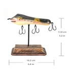 Ornaments Resin Bait December Colored Resin Sculpture Fishing Bait Ornaments Resin Table Top
