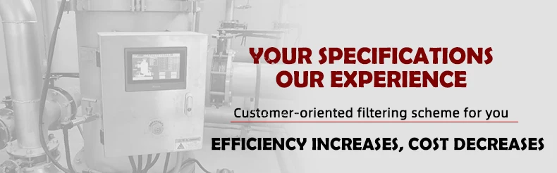 Stainless Steel 304/316 Automatic Self Cleaning Filter with 1.6Mpa Working Pressure and 20-500 μm Filtration Precision for Viscous Liquids