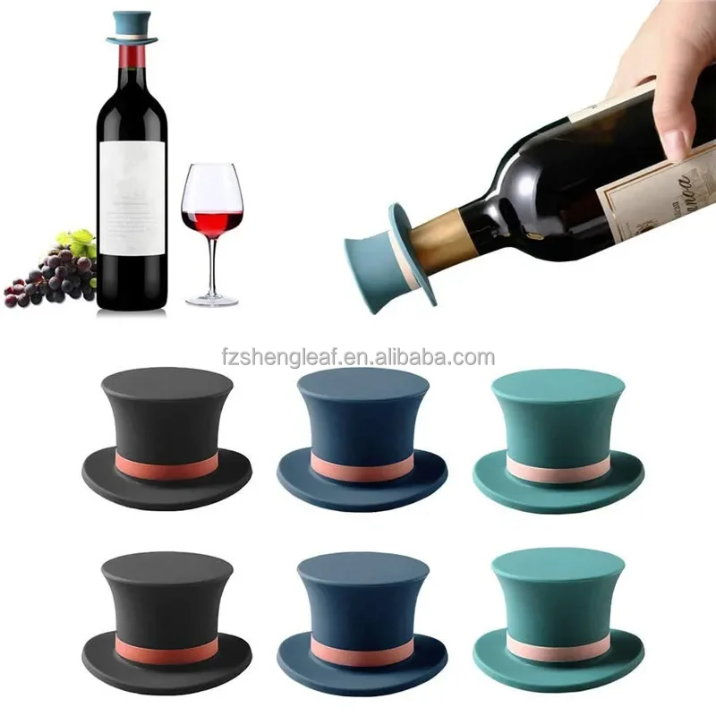 product cork sparkling leak proof silicone wine bottle beer cap personalized customized wedding favors zinc alloy stopper shooting-1