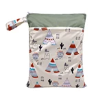 Baby Bags Bag Goodbum Reusable Baby Diaper Bags Double Zippered Wet/Dry Bag